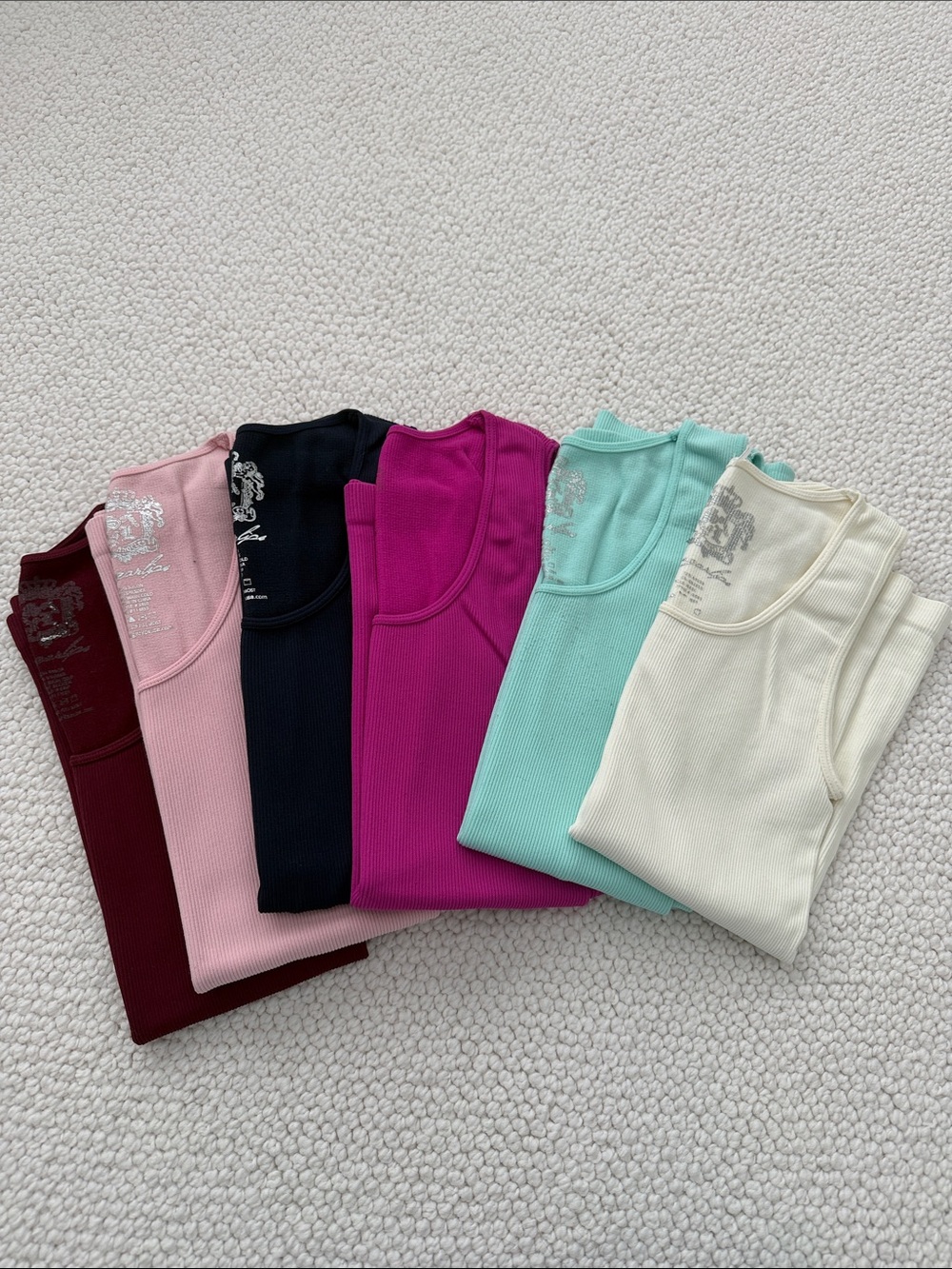 Sugarlips Ribbed Tank Tops - Multiple Colors - Picture 2 of 7